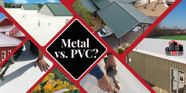 Metal vs. PVC: Which Roofing Material is Right for Your Building? Blog Cover