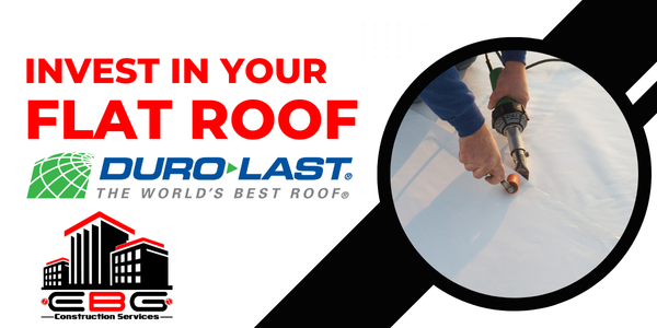 Commercial flat roof: Duro-Last Roofing